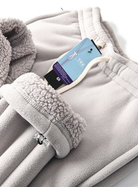 行走的小火炉 寒冬一条足以 超厚双面绒贴身巨暖羊羔绒卫裤休闲裤