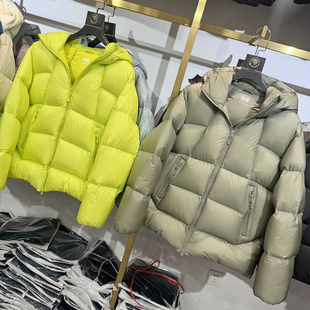 北部严寒巨厚鹅绒服男女超轻云感面包羽绒服户外高蓬防风滑雪外套