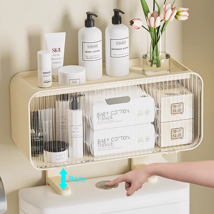 卫生间置物架免打孔壁挂式