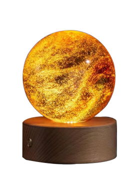 达爱文琉璃发光摆件现代简约