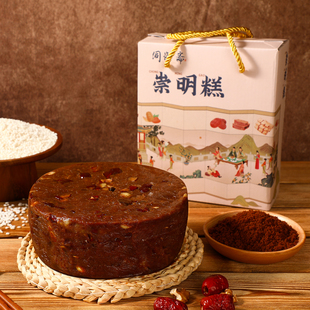 同龄斋 上海特产手工现做正宗传统红糖糕崇明糕重阳糕甜糯米糕点