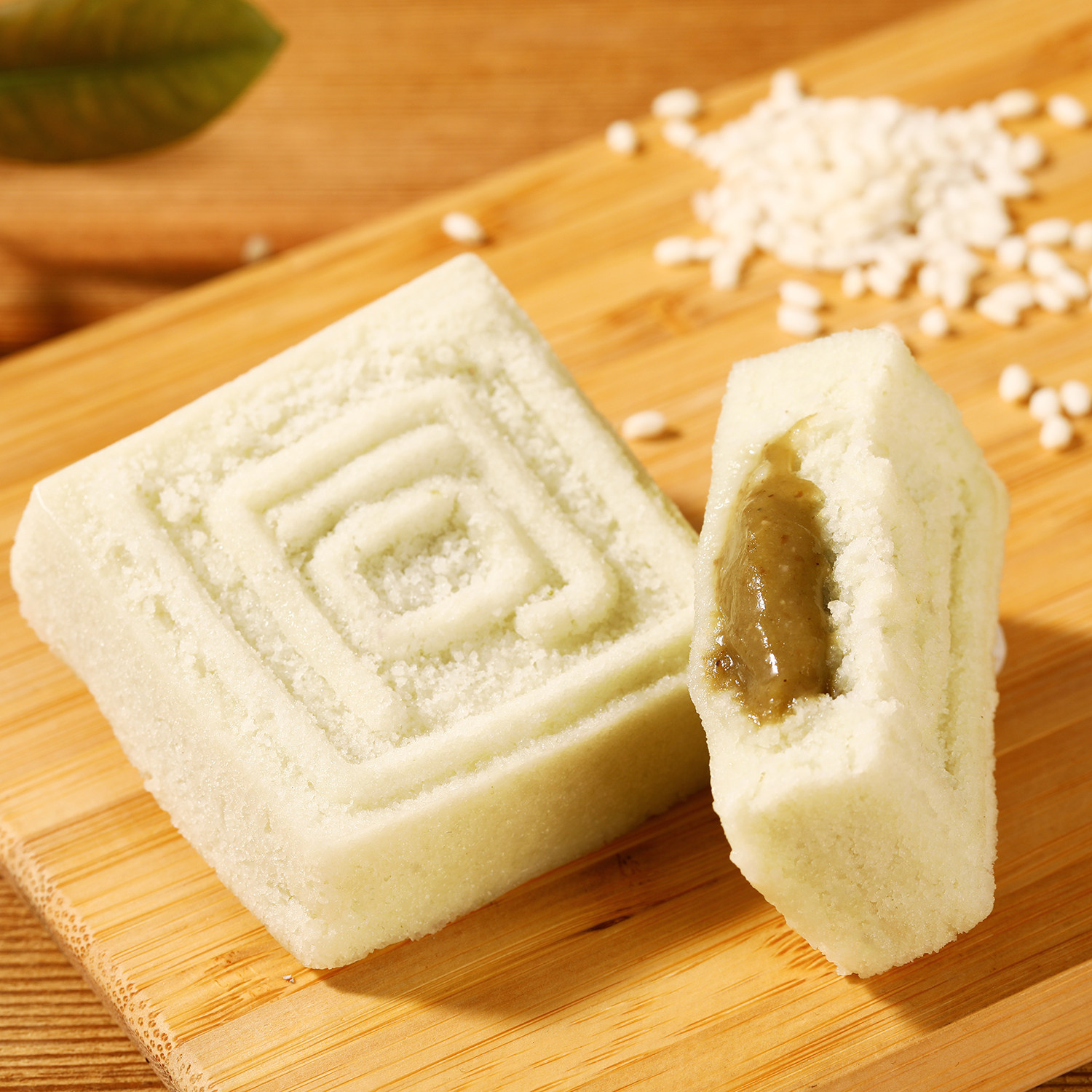 同龄斋 绿豆崇明印糕上海特产小吃糕点手工糯米零食微甜流心点心