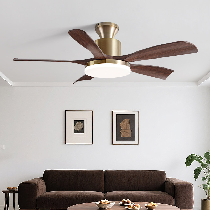 中古吸顶风扇灯2026年新款餐厅静音客厅卧室变频带电一体风扇吊灯