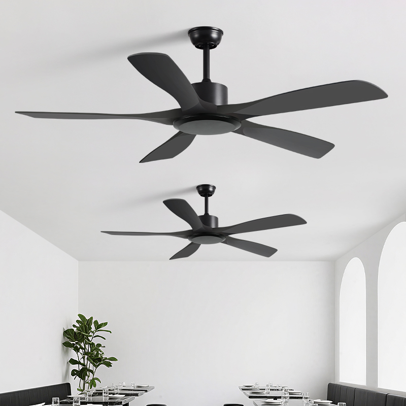 大风力吊扇美式复古风扇北欧客厅餐厅工业商用变频无灯遥控电风扇