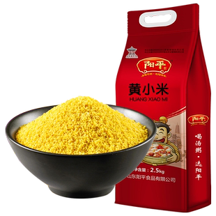 黄金苗黄小米5斤 当季新产米粮食农家食用糯五谷杂粮粥月子粟米脂