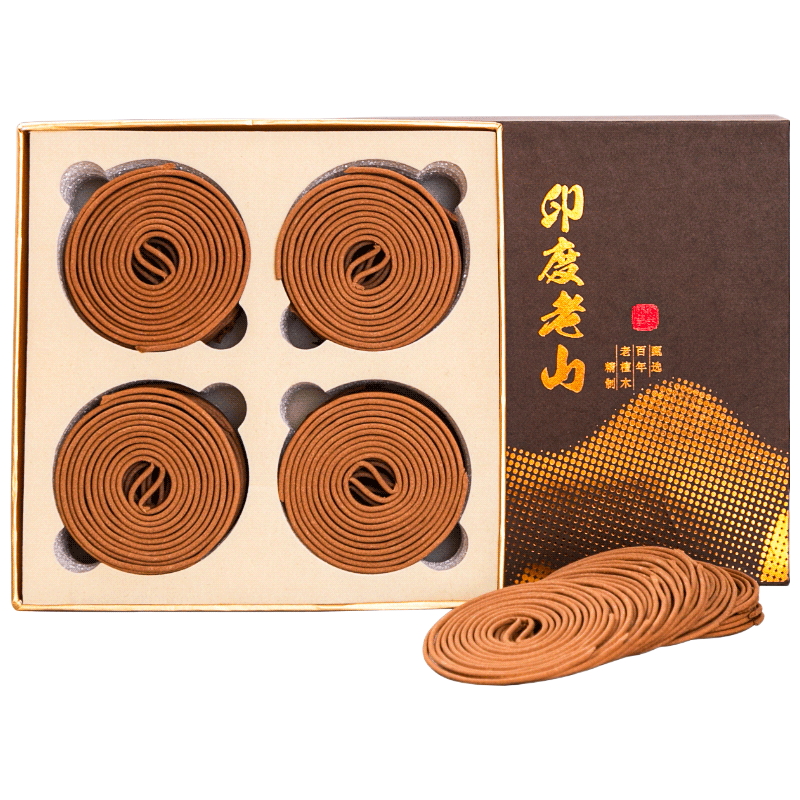 宝莲灯天然印度老山盘香