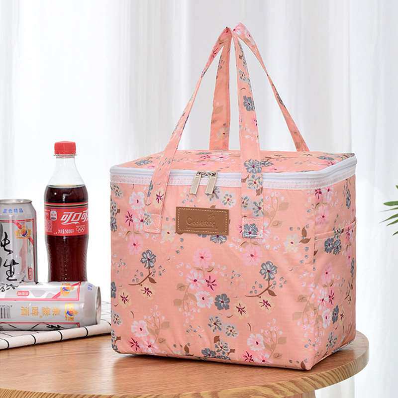 保温饭盒袋饭袋便当包手提女饭包大容量上班族洋气手拎高颜值新款