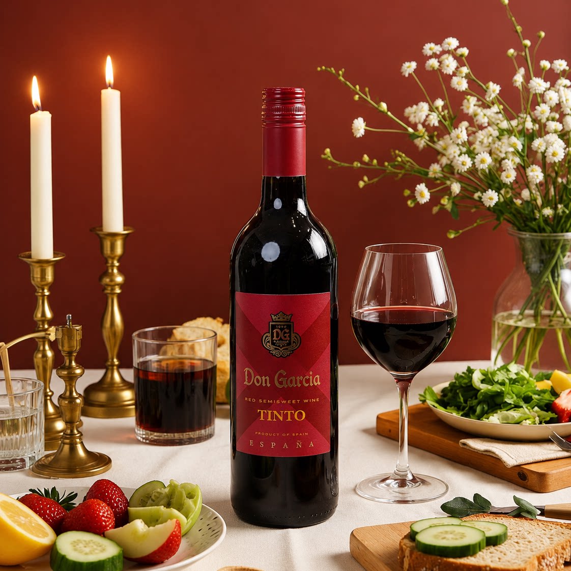 乌标红酒Wine Standard西班牙原瓶原装进口半甜型红葡萄酒礼盒装