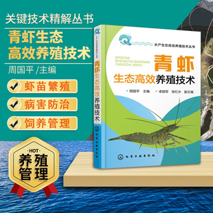 青虾生态高效养殖技术 龙虾养殖技术大全养虾书籍对虾苗种培育池塘高效养殖与疾病防治人工繁殖科学养虾书淡水虾基础养殖手册