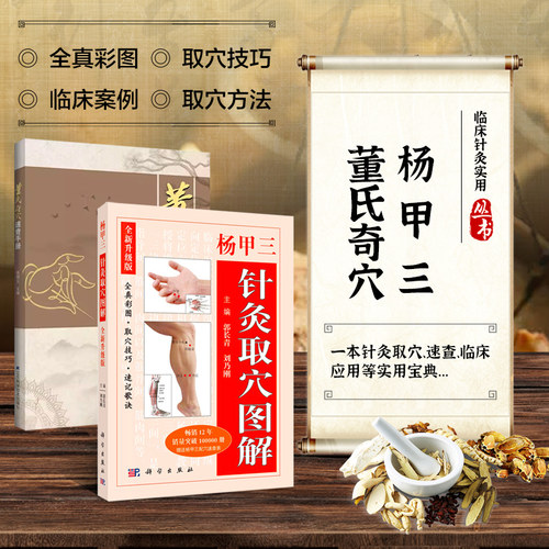 正版杨甲针灸取穴图解全真