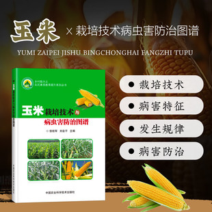 玉米栽培技术与病虫害防治图谱 玉米种植技术大全书玉米播种田间管理收获贮藏玉米病虫草鼠害防治图解书 农作物栽培种植技术指导书