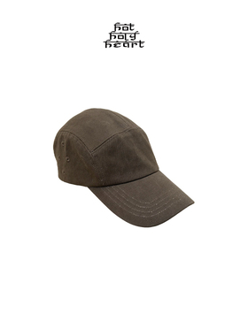 hot holy heart经典五片弯檐小兵棒球帽环保帆布松紧带