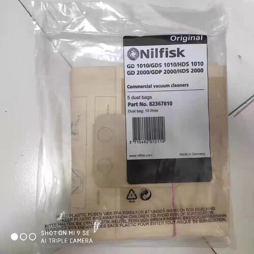 Nilfisk力奇VP300/GD1010/GDS1010/HDS1010/HDS2000吸尘器纸尘袋