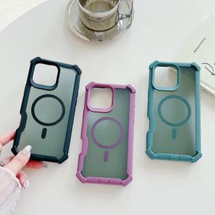 新款手机壳太空款碳纤维纹磁吸适用于s26ultra手机壳s24ultra保护壳保护套