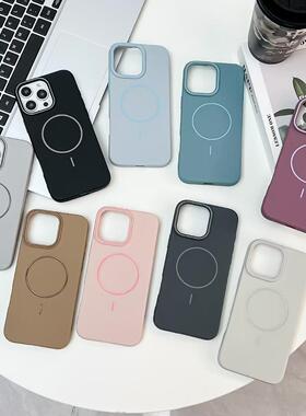 新款手机壳适用苹果16/13磁吸新款壳iphone15proma硅胶保护套12pro11pro保护套