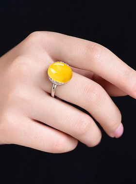 纯银戒指空托时尚女款S925DIY