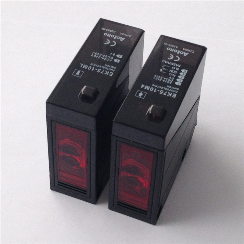 AOTORO带延时光电开关EK75-DS70M4/R4M4/10M4-ML替代 E3JM-DS70M4