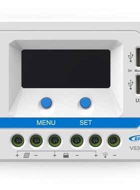 VS3048AU 30A 12V 24V 36V 48V Viewstar太阳能充放电控制器液晶