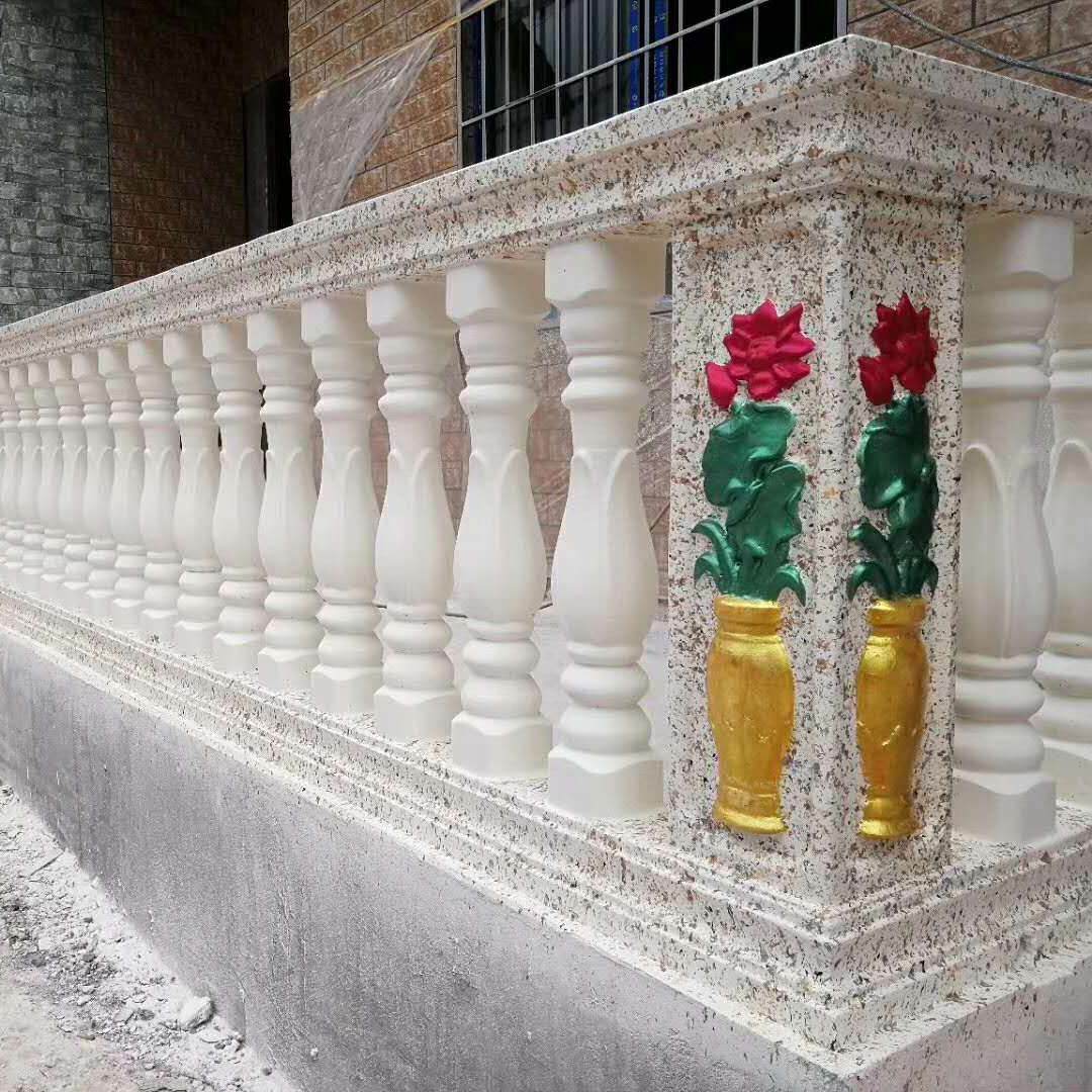 89高阳台栏杆模具别墅护栏水泥现浇欧式花瓶柱加厚围栏建筑模板*