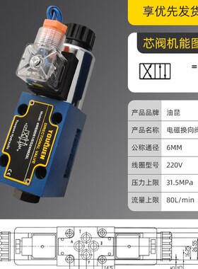 液压电磁阀4WE6D61/CG24N9Z5L 6E 6G 6H 6M 6J CW220-50 EG24NZ5L