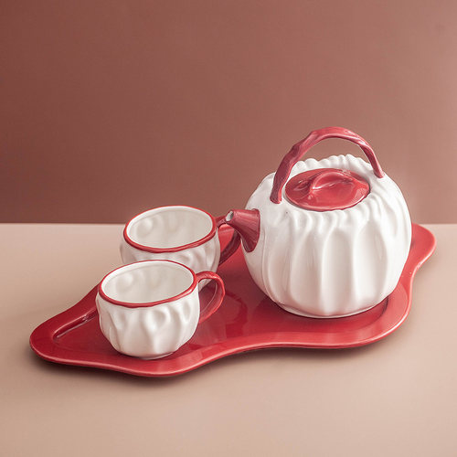 高颜值新婚花草茶茶具套装礼物