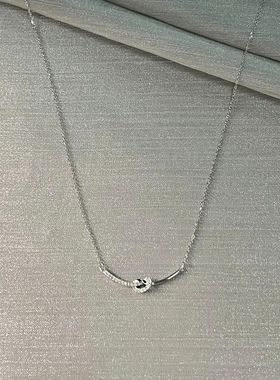 FM1640银项链毛衣卫衣百搭