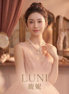 「浮光梦蝶」法式复古双层蝴蝶结珍珠项链优雅气质情人节锁骨链女