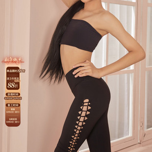 小小ZYM【循环 Weave】裤子编织镂空拉丁舞练功服女童裸感25088