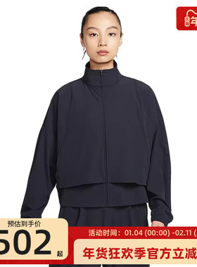 nike耐克女子JKT WVN运动休闲立领上衣夹克外套锐力HJ0964-010