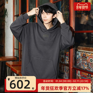 nike耐克男BOOK 德文布克运动休闲加绒套头衫卫衣锐力II3922-010