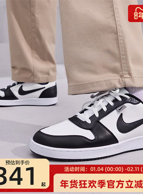 nike耐克秋季男子EBERNON LOW PREM运动休闲鞋板鞋锐力AQ1774-102