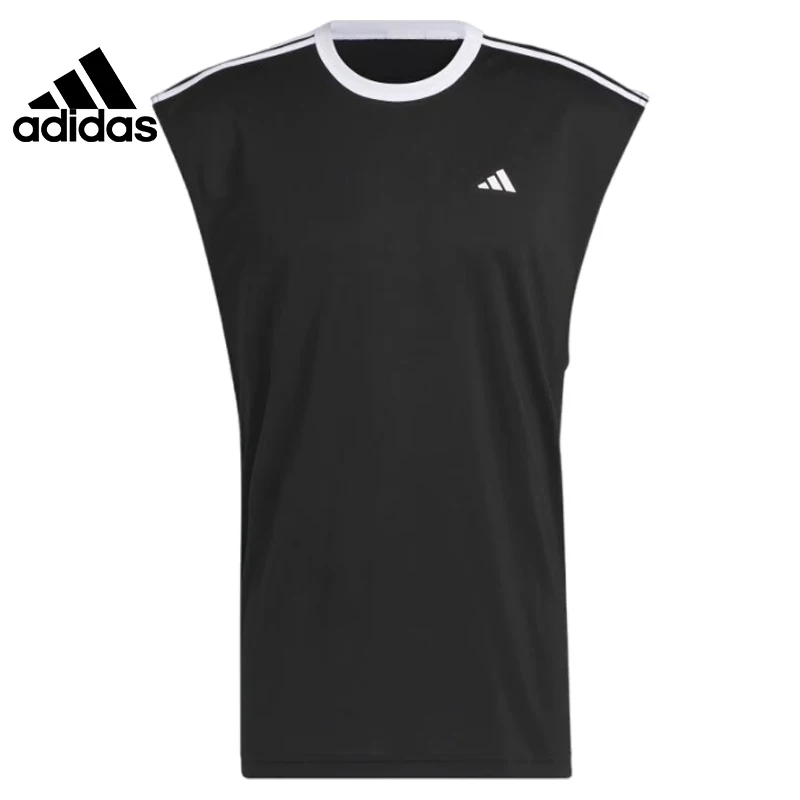 Футболка без рукавов/майка на сезон между сезонами спортивная жилетка Adidas для отдыха