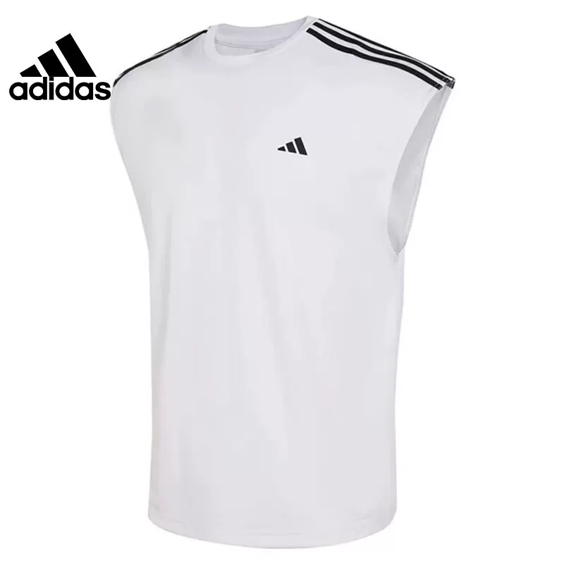 Футболка без рукавов/майка на сезон между сезонами спортивная жилетка Adidas для отдыха