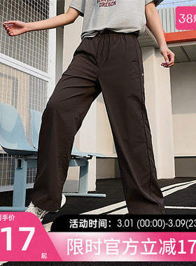 nike耐克女子WR WVN HR OH P运动休闲直筒长裤锐力FV7656-220