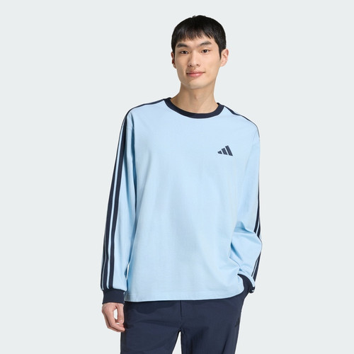 adidas阿迪达斯男子圆领长袖运动T恤KU6446
