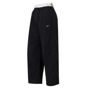 nike耐克女子PARACHUTE运动休闲梭织阔腿长裤锐力IF0335-010