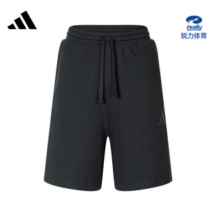 adidas阿迪达斯夏季男子SZN FT SHO运动休闲五分裤短裤锐力IX1247