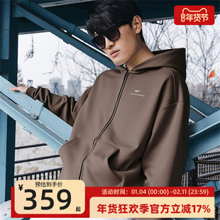 nike耐克男子THERMA-FIT运动休闲加绒夹克外套锐力IO3690-237