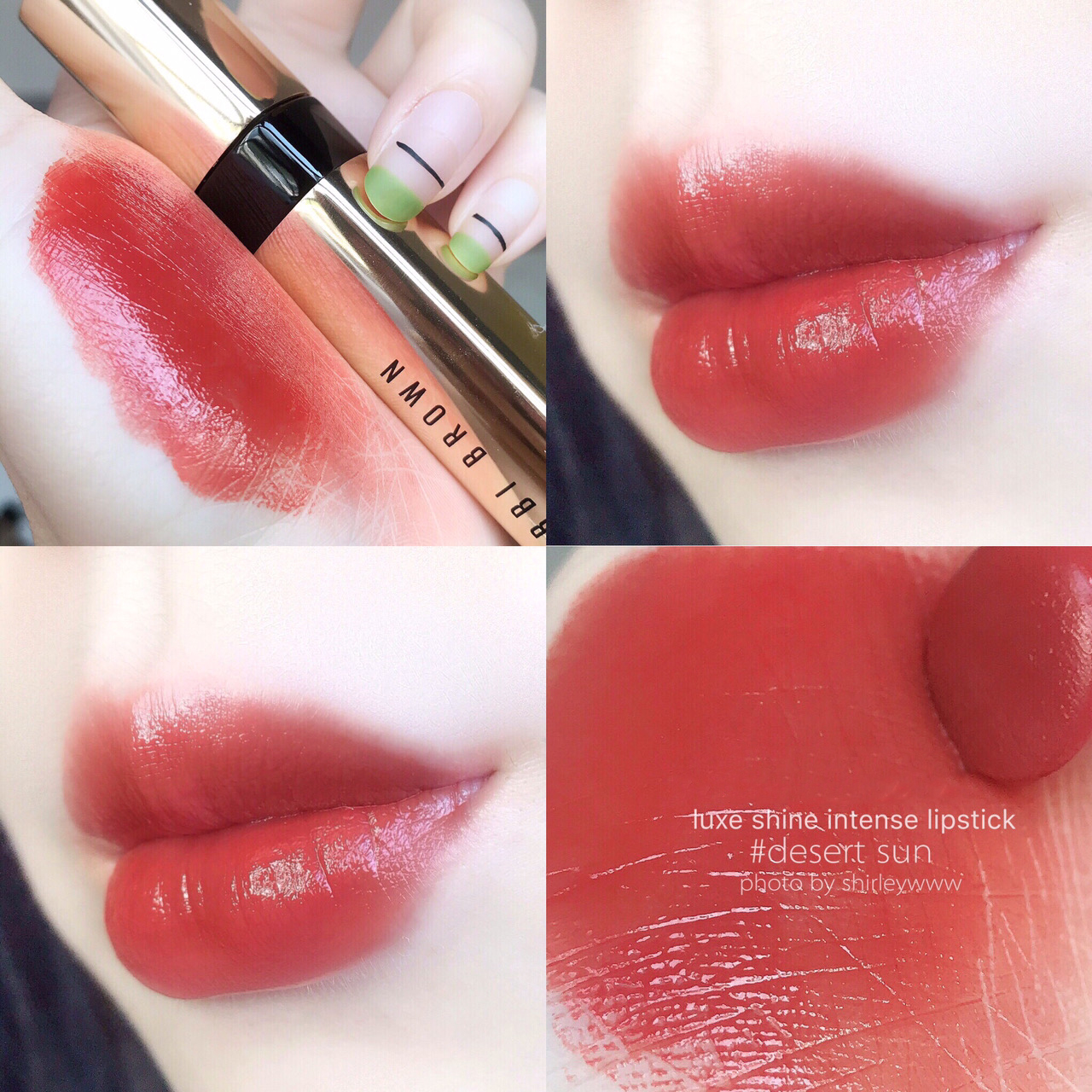 Bobbi brown芭比波朗新款细金管口红Claret desert sun supernova
