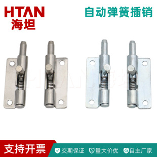 N1A50WL R伸缩门门销可拆柜门可拆门栓 铁镀锌弹簧铰链插销F6