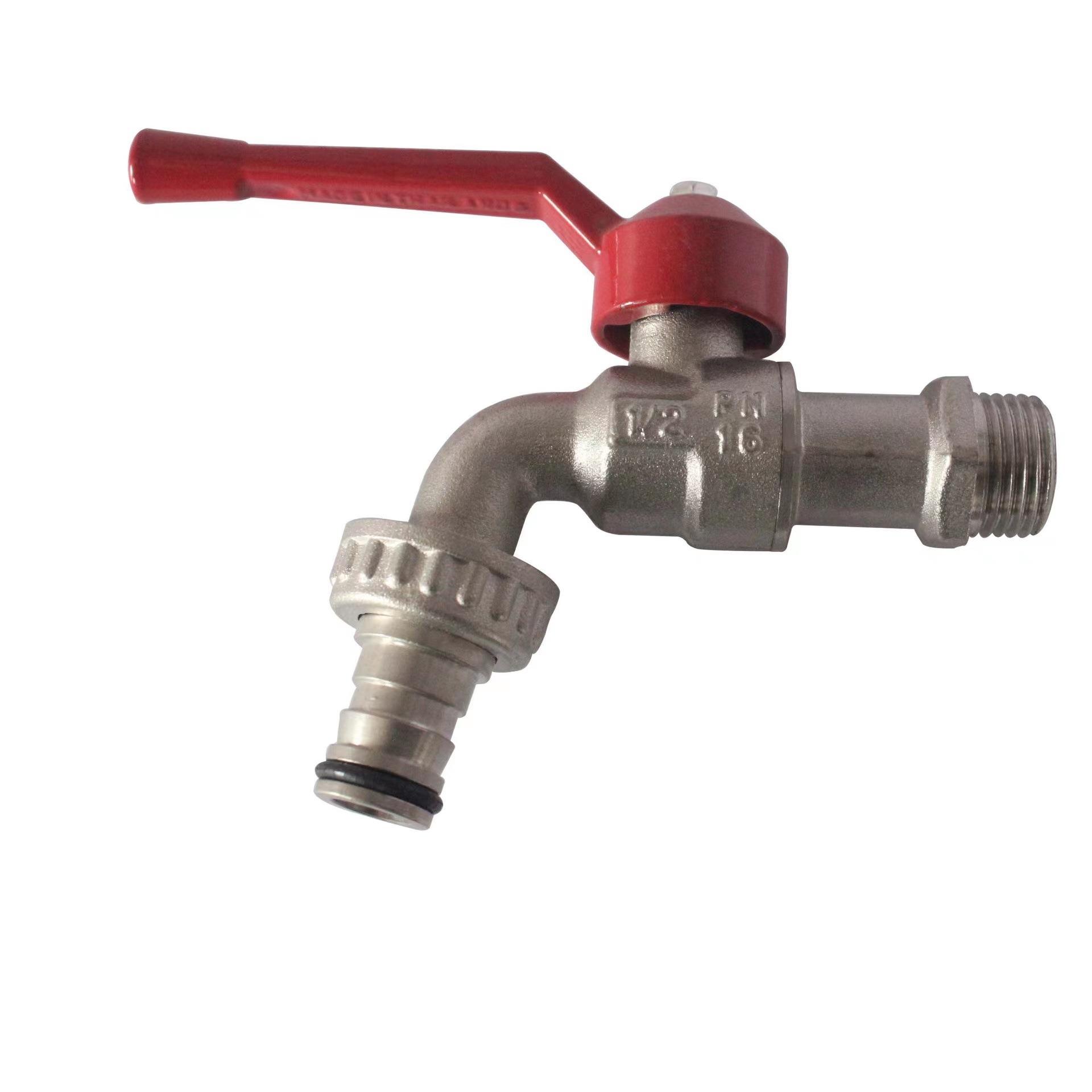 外贸热销锌合金水嘴洗衣机出水嘴花园户外水龙头拖把池四分龙头