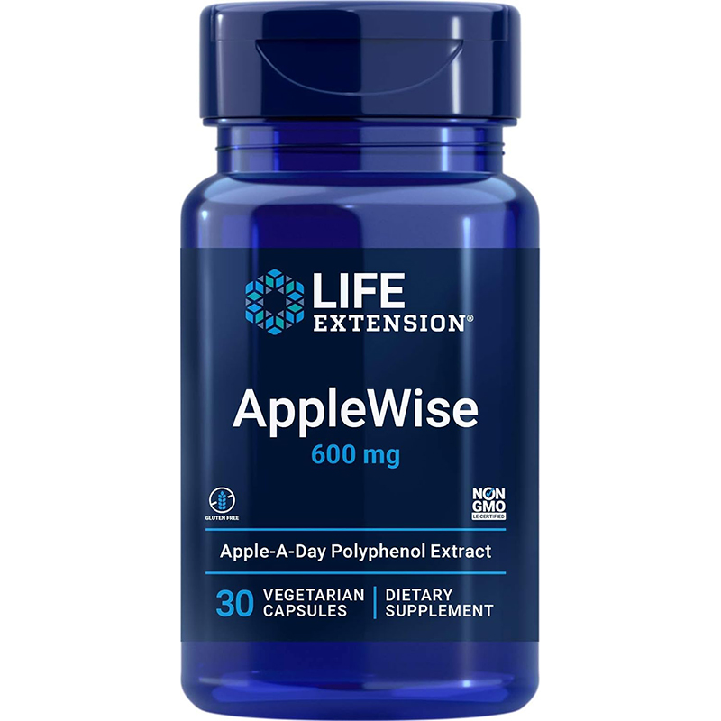 现货苹果多酚 Life Extension AppleWise 根皮苷 心脏结肠DNA健康