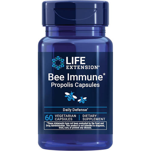 现货美国Life Extension Bee Immune Propolis蜂胶天然提取物补剂