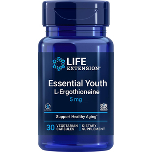 现货美国Life Extension麦角硫因 Ergothioneine 衰老麦角硫氨酸