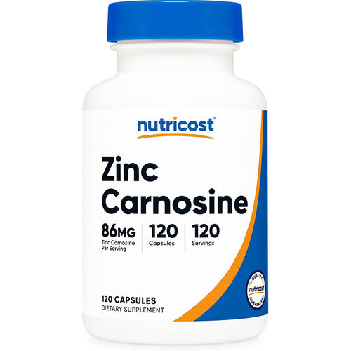 美国Nutricost Zinc Carnosine Capsules 肌肽锌 120粒胶囊