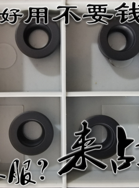 株洲来战黑色数控铣刀片RPMW1003MO铸铁专用R5圆圈耐磨耐用干生铁