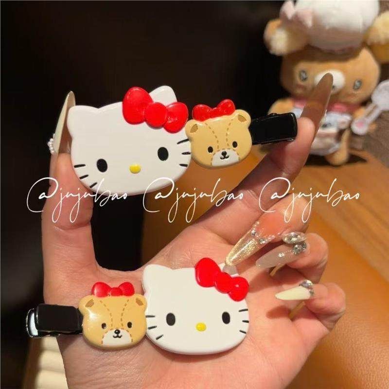 侧边夹发发饰可爱卡通hellokitty后脑勺发夹扎头发夹甜美少女感,饰品/流行首饰/时尚饰品新,发饰,淘宝优惠券,粉丝福利购,淘宝优惠卷