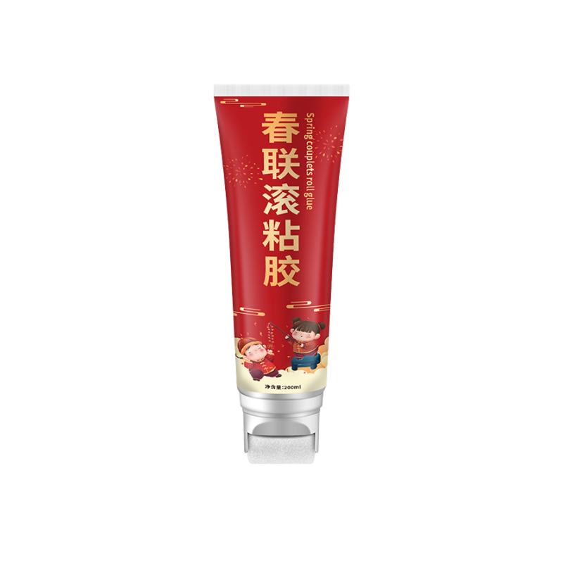 春联专用滚粘胶水带滚刷强力无味