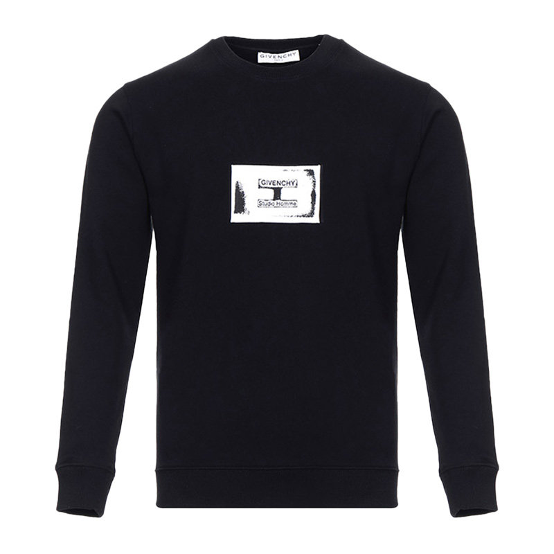 Givenchy 纪梵希 男士棉质圆领长袖卫衣运动衫 BMJ05S30AF-001