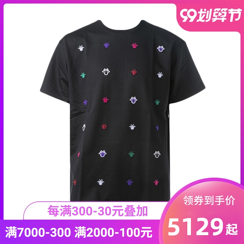 Dior Homme 迪奥 春夏新款男士上衣圆领印花短袖T恤
